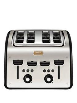 Tefal Tt7708Uk Maison Toaster Metal/Black